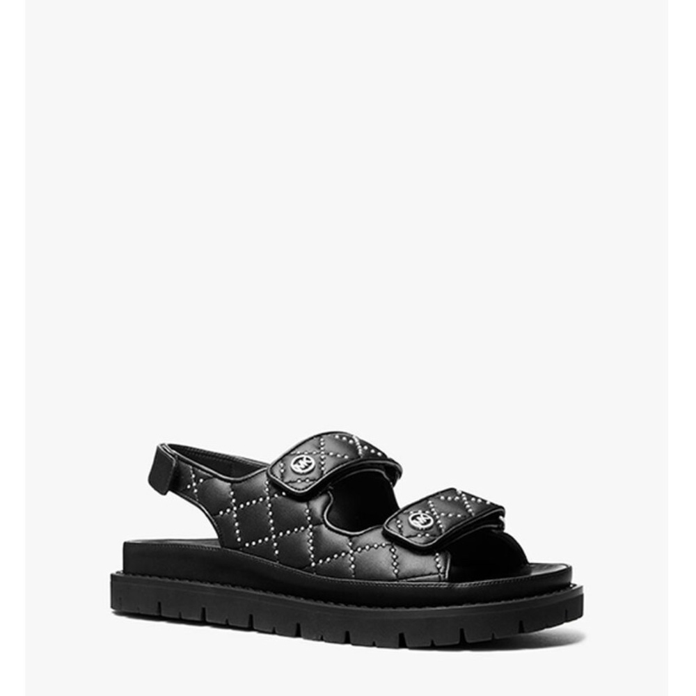 Holland Studded Quilted Sandal 8.5